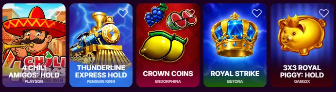 KSI Casino games
